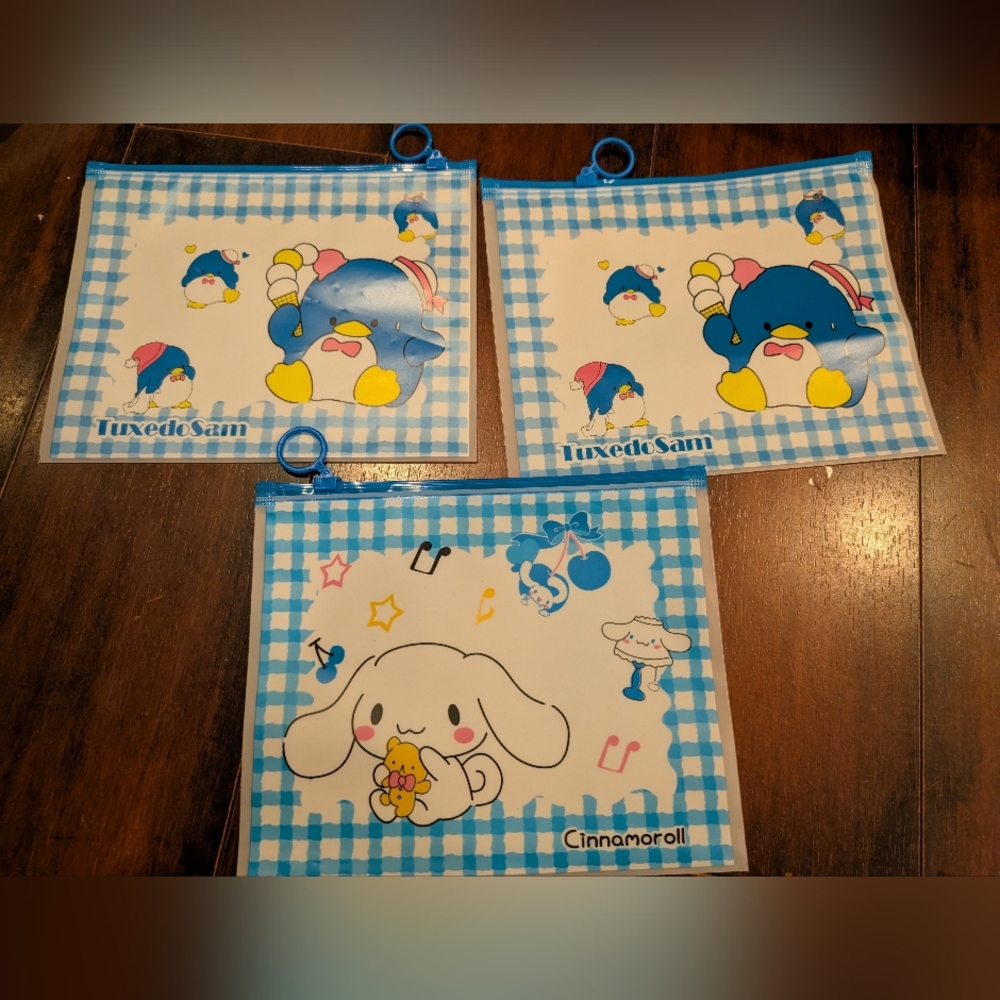 🦋 Sanrio Tuxedo Sam Kids Reusable Lunch Bags